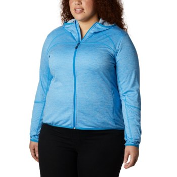 Columbia Ženske Jakne - Baker Valley Hooded Fleece Plave | FKUH-89567
